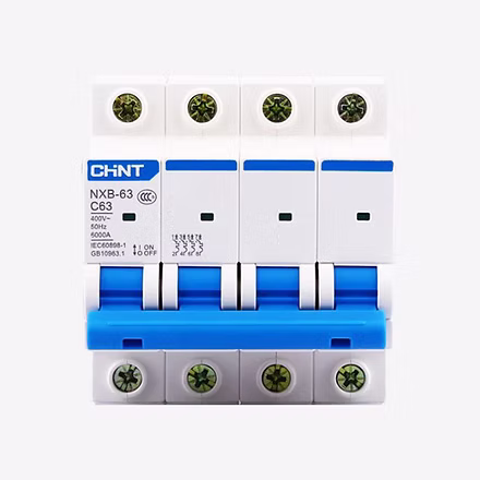 CHINT 4P MCB AC BREAKER