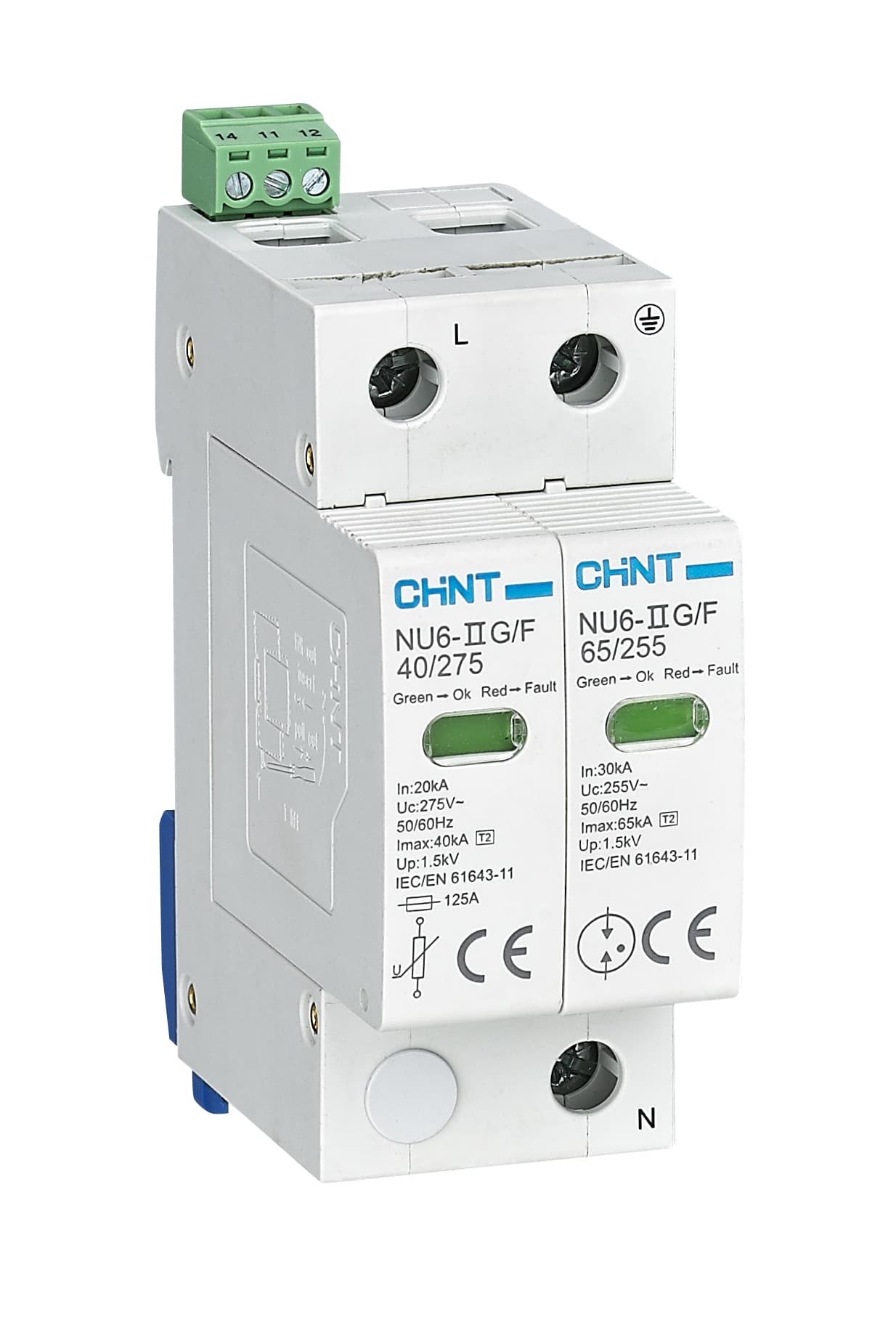 NU6-II 2P SURGE ARRESTOR