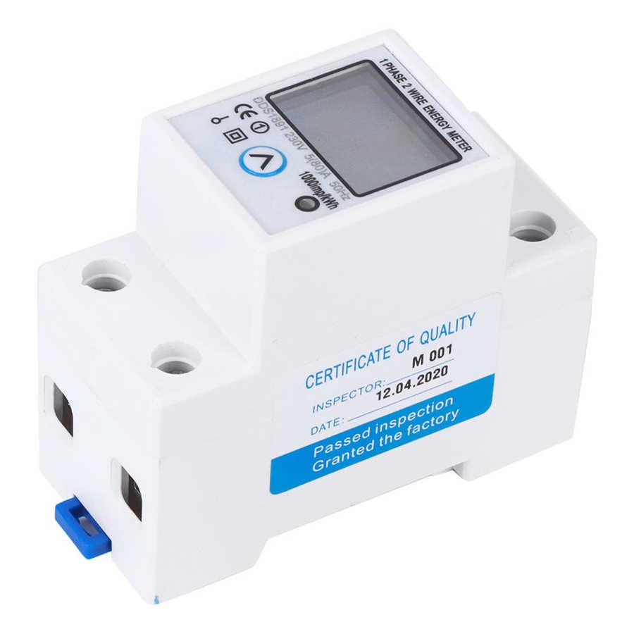 SINGLE PHASE TWO WIRE STATIC DIGITAL ENERGY METER(AC)